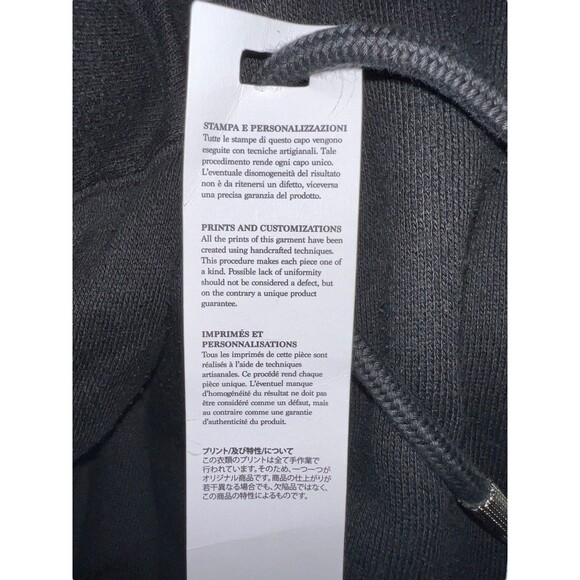 Off-White DIAG Carryover Hoodie XXL Black OWBB032S190970831010 Italy S19 - Picture 9 of 13